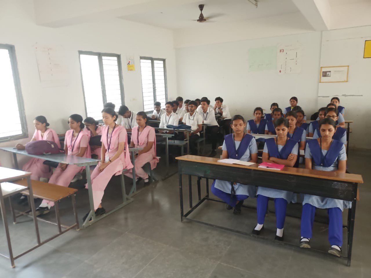Children in a classroom supported by Face of Hope